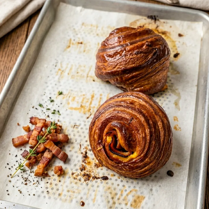 Beef Ham & Cheese Croissant