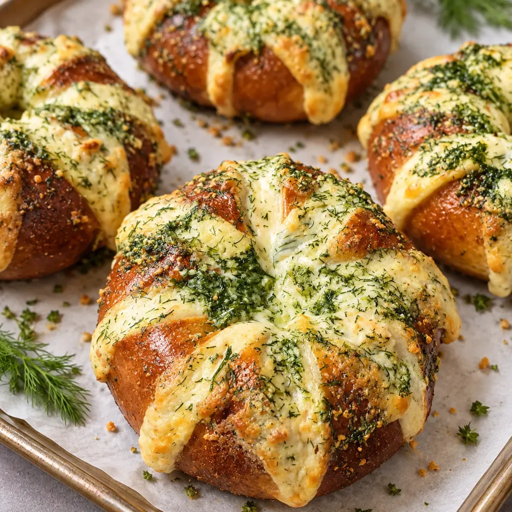 Smoked Salmon, Dill & Caper Garlic Bagel