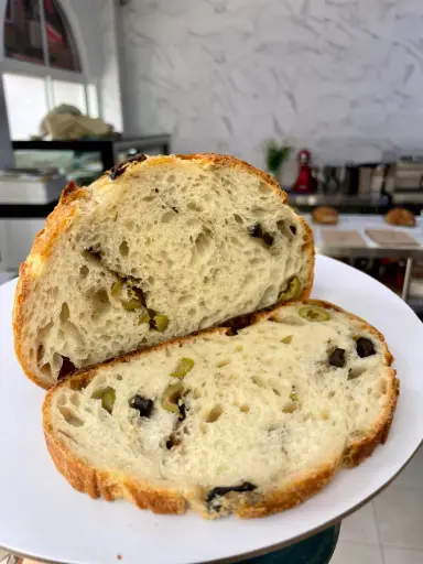 Olive and Za'atar Sourdough Loaf