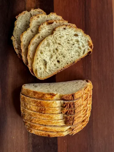 Plain White Sourdough Loaf